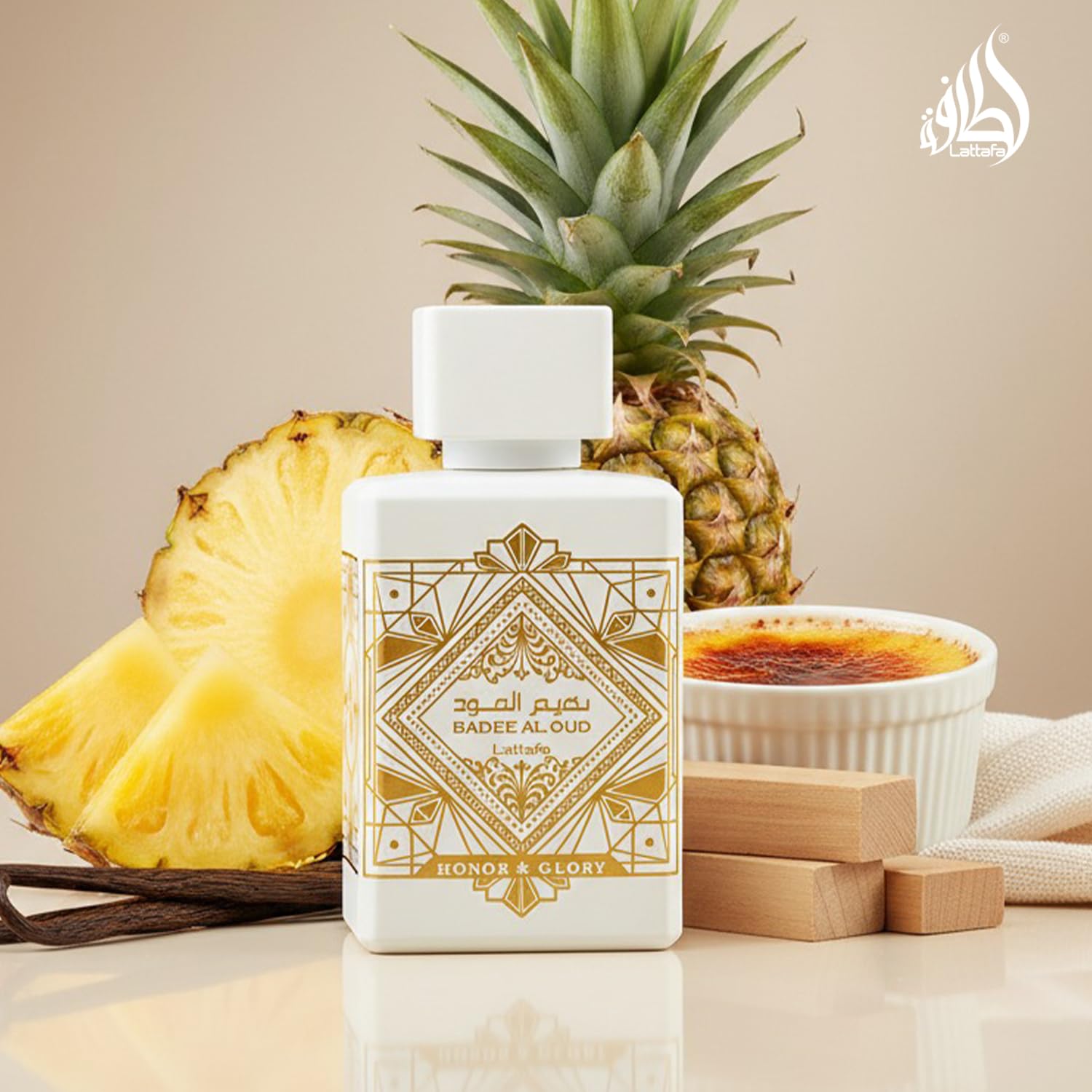 lattafa bad'e al oud honor & glory 3.4 oz