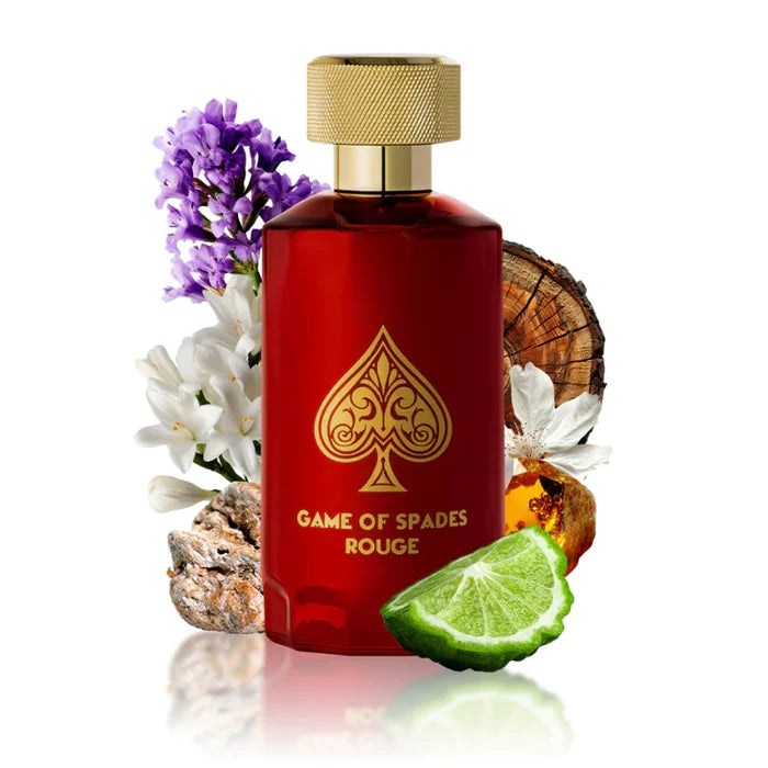 game of spades rouge extrait de parfum 3.4 oz