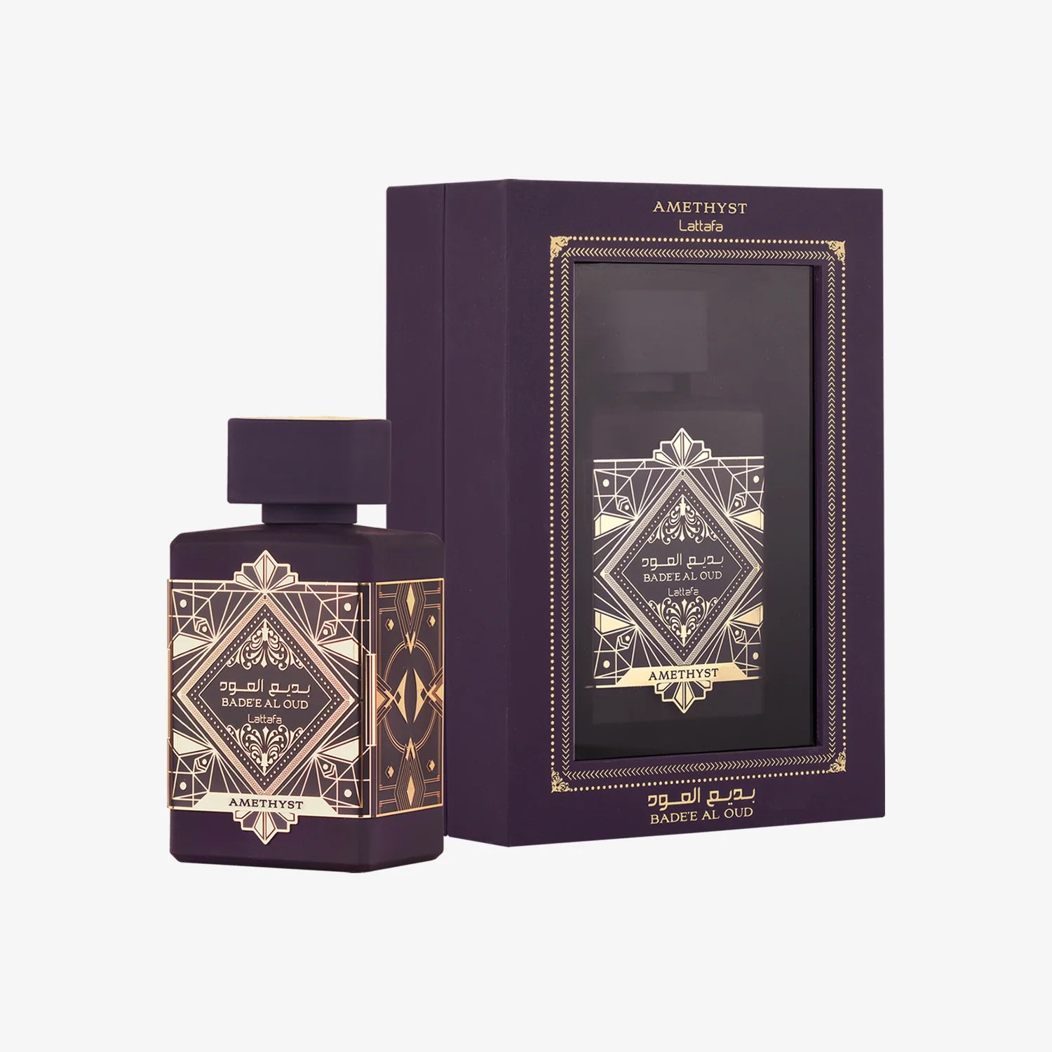 lattafa bade'e al oud amethyst 3.4 oz