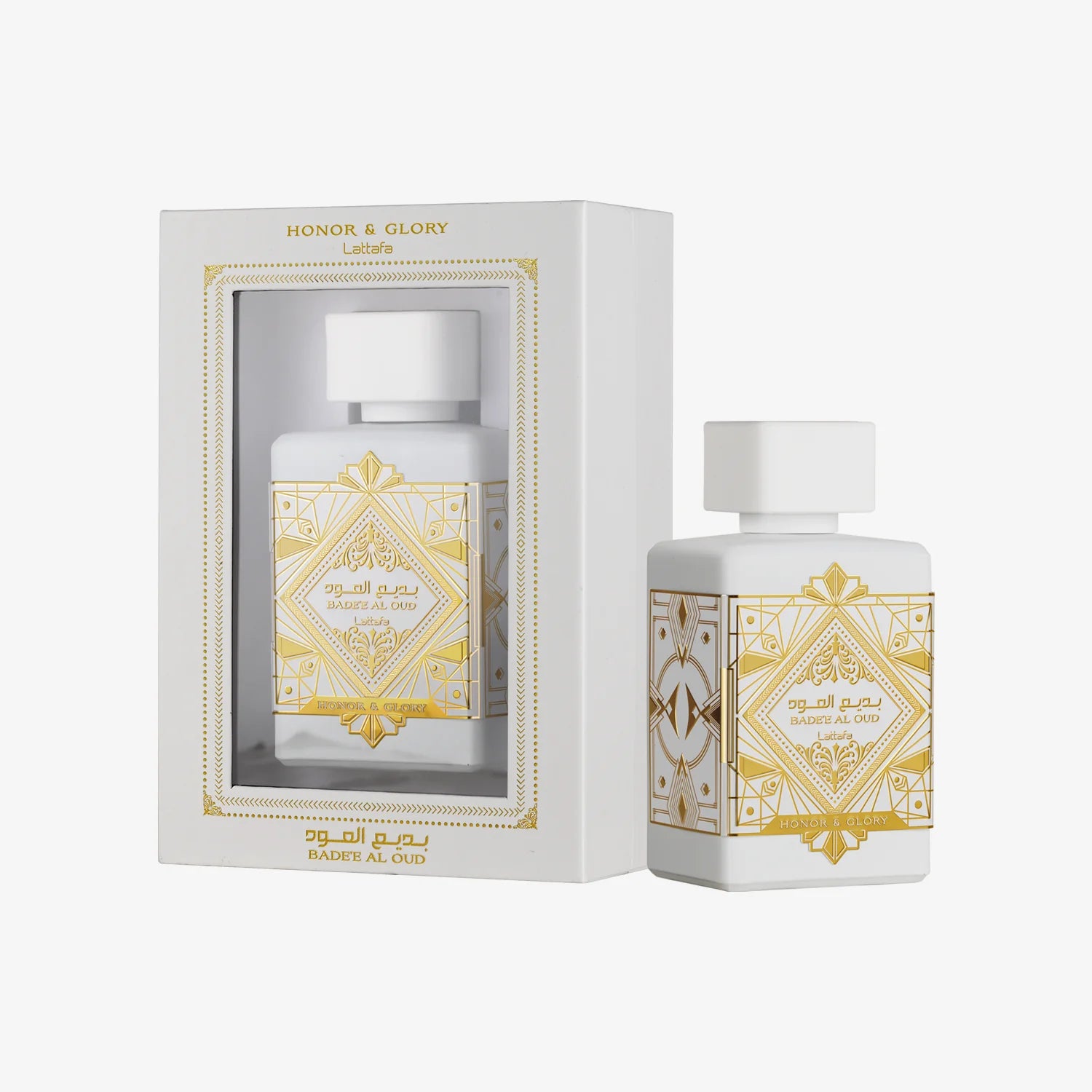 lattafa bad'e al oud honor & glory 3.4 oz