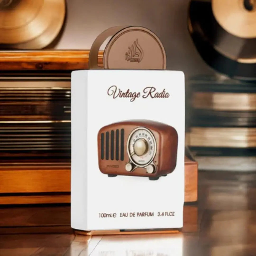 lattafa radio vintage 3.4 oz